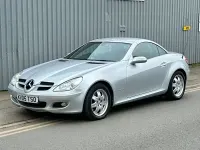 Used Mercedes SLK200 163 HP (119 kW) 2005 Silver Cabriolet