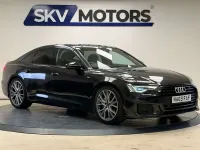 Begagnad Audi A6 Black Edition 204 HK (150 kW) 2019 Grå Sedan