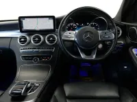 Used Mercedes C300 AMG Line Premium 241 HP (177 kW) 2019 Blue Sedan