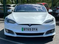 Used Tesla Model S 306 kW (417 HP) 2019 White Hatchback