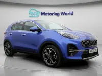 Used Kia Sportage GT-Line S 136 HP (100 kW) 2021 Blue SUV
