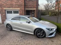 Used Mercedes CLA180 AMG Line Premium 136 HP (100 kW) 2021 Silver Sedan