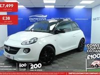 Used Vauxhall Adam S 70 HP (51 kW) 2018 White Hatchback