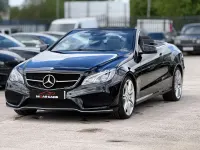 Begagnad Mercedes E350 AMG line 2017 Svart Cab