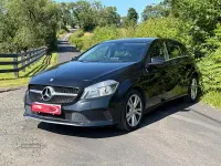 Used Mercedes A180 2017 Black Hatchback