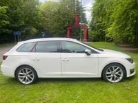 Used Seat Leon FR 2016 White Estate