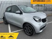 Used Smart ForFour Premium 71 HP (52 kW) 2017 Grey Hatchback