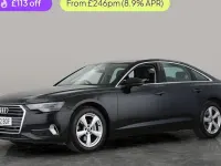 Used Audi A6 Sport 204 HP (150 kW) 2021 Black Sedan