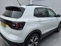 Used VW T-Cross Black Edition 95 HP (69 kW) 2023 White SUV