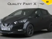 Second-hand Nissan Micra S 92 CP (67 kW) 2022 Negru Hatchback