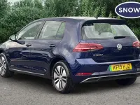 Used VW e-Golf 99 kW (135 HP) 2019 Blue Hatchback