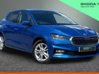 Used Skoda Fabia SE L 85 HP (62 kW) 2025 Race blue metallic Hatchback