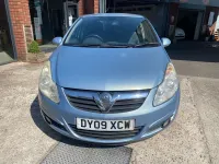 Used Vauxhall Corsa Design Edition 2009 Blue Hatchback