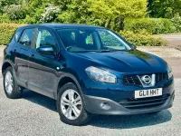 Used Nissan Qashqai Acenta 117 HP (86 kW) 2011 Blue SUV