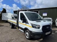 Used Ford Transit 130 HP (95 kW) 2022 White Cabriolet