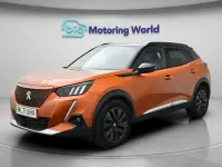 Used Peugeot e-2008 Premium 100 kW (136 HP) 2021 Orange SUV