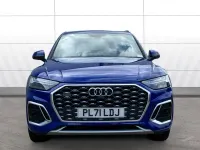 Used Audi Q5 S-Line 204 HP (150 kW) 2021 Blue SUV
