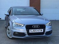 Begagnad Audi A3 S-Line 150 HK (110 kW) 2015 Silver Halvkombi