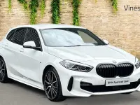 Used BMW 118 M Sport 136 HP (100 kW) 2023 White Hatchback