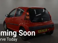 Used Peugeot 107 Allure 68 HP (50 kW) 2012 Red Hatchback