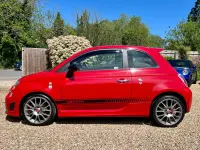 Used Abarth 595 140 HP (102 kW) 2016 Red Hatchback