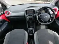 Used Toyota Aygo X-plore 69 HP (50 kW) 2018 Red Hatchback