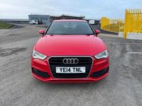 Used Audi A3 Sportback S-Line 2014 Red Hatchback