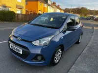 Used Hyundai i10 2017 Blue Hatchback