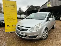 Used Vauxhall Corsa Club 89 HP (65 kW) 2008 Silver Hatchback