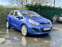 Used Kia Rio 2014 Blue Hatchback