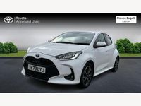 Used Toyota Yaris Hybrid Design 2024 White Hatchback