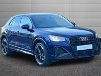 Used Audi Q2 Black Edition 150 HP (110 kW) 2021 Navarra blue SUV