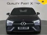 Used Mercedes CLA200 AMG line 2021 Black Coupe