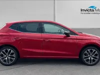 Used Seat Ibiza XCELLENCE Lux 110 HP (80 kW) 2022 Desire red metallic Hatchback
