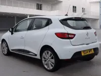 Used Renault Clio Dynamique 90 HP (66 kW) 2014 White Hatchback