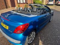 Used Peugeot 207 GTi 2008 Blue Cabriolet