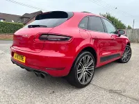 Used Porsche Macan S 2018 Red SUV