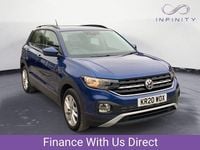 Used VW T-Cross SE 115 HP (84 kW) 2020 Blue SUV