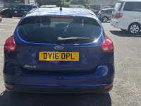 Used Ford Focus Zetec 2016 Blue Hatchback