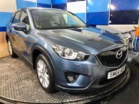 Second-hand Mazda CX-5 Inclusive 150 CP (110 kW) 2015 Albastru SUV