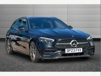 Używany Mercedes C220 AMG line 196 KM (144 kW) 2023 Czarny Kombi