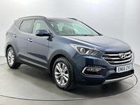 Used Hyundai Santa Fe Premium 2016 Blue SUV