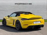 New Porsche 718 500 HP (367 kW) 2025 Yellow Cabriolet