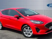 Used Ford Fiesta Titanium 125 HP (91 kW) 2022 Red Hatchback