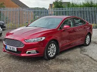Used Ford Mondeo Titanium 147 HP (108 kW) 2016 Red Hatchback