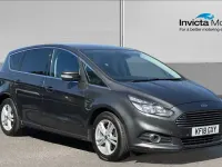 Used Ford S-MAX Titanium 150 HP (110 kW) 2018 Magnetic grey MPV