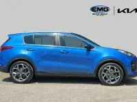Used Kia Sportage GT-Line S 136 HP (100 kW) 2021 Blue SUV
