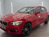 Used BMW 116 Impressive 116 HP (85 kW) 2017 Red Hatchback