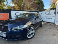 Used Jaguar XF Portfolio 2014 Blue Sedan