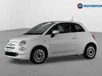Used Fiat 500 Lounge 2019 White Hatchback